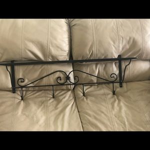 Longaberger wrought iron coat rack